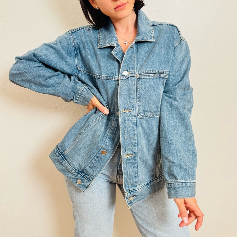 Everlane Blue Denim Jacket